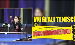 Muğlalı Tenisci dünya dördüncüsü oldu