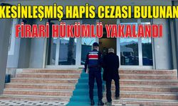 Kesinleşmiş hapis cezası bulunan firari hükümlü yakalandı