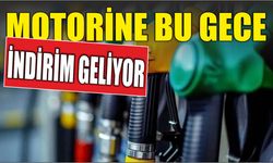 Motorine bu gece indirim geliyor