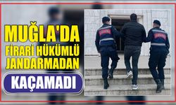 Muğla’da Firari Hükümlü Jandarmadan Kaçamadı