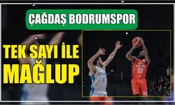 Çağdaş Bodrumspor Tek sayı ile Mağlup