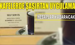 Kafelerde Şaşırtan Uygulama