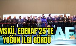 MSKÜ, EGEKAF’25’te Yoğun İlgi Gördü