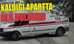 Kaldığı Apartta Ölü Bulundu