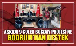 Askıda 9 Gülek Buğday Projesi’ne Bodrum’dan Destek