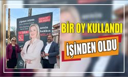 Bir oy kullandı işinden oldu