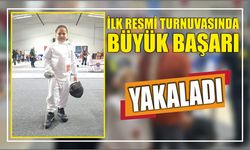 İLK RESMİ TURNUVASINDA BÜYÜK BAŞARI YAKALADI