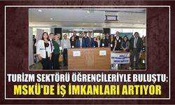 Turizm Sektörü Öğrencileriyle Buluştu: MSKÜ'de İş İmkanları Artıyor