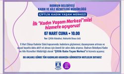 Bodrum'da kadın yaşam merkezi açılıyor