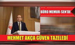 Büro Memur-Sen’de Mehmet Akça Güven Tazeledi