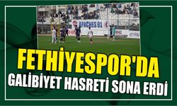 Fethiyespor’da Galibiyet Hasreti Sona Erdi