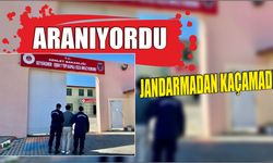 ARANIYORDU, JANDARMADAN KAÇAMADI