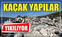 Kaçak Yapılar Yıkılıyor