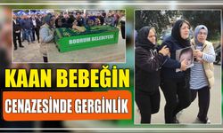 Kaan Bebeğin Cenazesinde Gerginlik