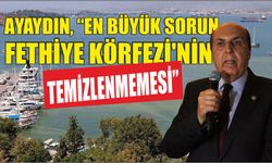 Ayaydın, “En Büyük Sorun, Fethiye Körfezi’nin Temizlenmemesi”