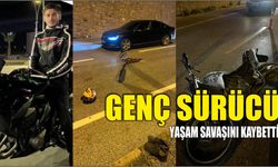 Genç Sürücü Yaşam Savaşını Kaybetti