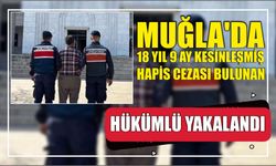 Muğla'da 18 yıl 9 ay kesinleşmiş hapis cezası bulunan hükümlü yakalandı