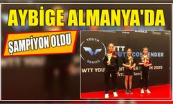 Aybige Almanya’da şampiyon oldu