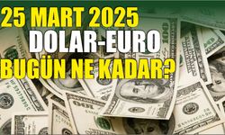 25 MART 2025 DOLAR-EURO BUGÜN NE KADAR?