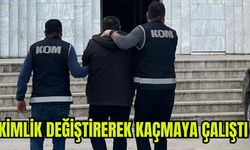 Kimlik Değiştirerek Kaçmaya Çalıştı