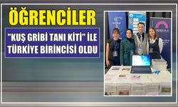 Öğrenciler "Kuş Gribi Tanı Kiti" ile Türkiye birincisi oldu