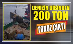 Denizin dibinden 200 ton tonoz çıktı