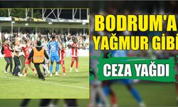 Bodrum’a Yağmur gibi ceza yağdı