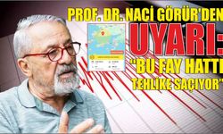Prof. Dr. Naci Görür'den Uyarı: “Bu Fay Hattı Tehlike Saçıyor”