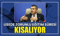 Lisede zorunlu eğitim süresi kısalıyor