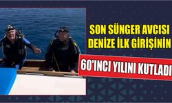 Son sünger avcısı denize ilk girişinin 60'ıncı yılını kutladı
