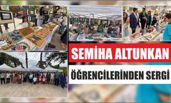 Semiha Altunkan Öğrencilerinden Sergi