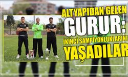 ALTYAPIDAN GELEN GURUR: İKİNCİ ŞAMPİYONLUKLARINI YAŞADILAR