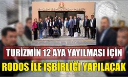 Turizmin 12 Aya Yayılması İçin Rodos İle İşbirliği Yapılacak