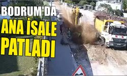 Bodrum'da ana isale patladı