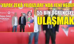 “YAPAY ZEKÂ YILDIZLARI”NDA YENİ HEDEF 55 BİN ÖĞRENCİYE ULAŞMAK