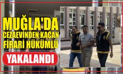 Muğla'da cezaevinden kaçan firari hükümlü yakalandı