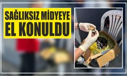 Sağlıksız Midyeye El Konuldu