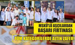 MSKÜ'lü Aşçılardan Başarı Fırtınası: Tüm Kategorilerde Altın Zafer!
