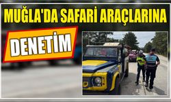 Muğla'da safari araçlarına denetim