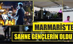 MARMARİS’TE SAHNE GENÇLERİN OLDU