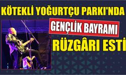 Kötekli Yoğurtçu Parkı’nda Gençlik Bayramı Rüzgârı Esti