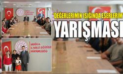'Değerlerimin Işığında Eserlerim' yarışması