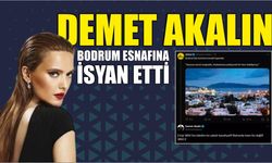 Demet Akalın Bodrum esnafına isyan etti