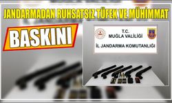 Jandarmadan Ruhsatsız Tüfek ve Mühimmat Baskını