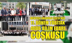 Menteşe Anadolu Lisesi'nde 11. Dönem TÜBİTAK 4006 Bilim Fuarı Coşkusu