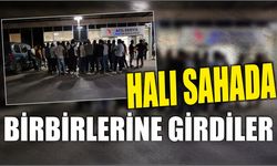Halı Sahada Birbirlerine Girdiler