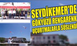 Seydikemer’de Gökyüzü Rengarenk Uçurtmalarla Süslendi