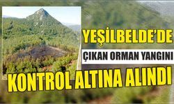 Yeşilbelde’de çıkan orman yangını kontrol altına alındı