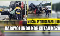 Muğla-Aydın Karayolunda Korkutan Kaza