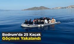 Bodrum’da 25 Kaçak Göçmen Yakalandı